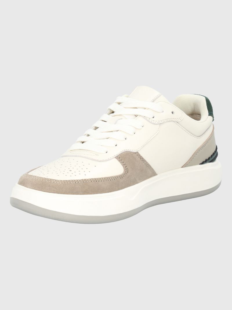 Zapatilla-Para-Hombre-Cuero-Mozze-Blanco-Hush-Puppies