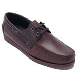 Mocasin-Para-Hombre-Cuero-Yatch-Marron-Hush-Puppies