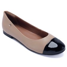 Ballerina Para Mujer Cuero Rita Nude Hush Puppies