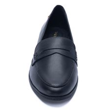 Mocasín Para Mujer Cuero Indiana Negro Hush Puppies
