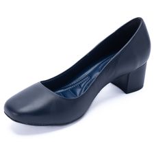 Zapato Para Mujer Cuero Manson Azul Hush Puppies