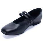 Ballerina-Para-Mujer-Cuero-Rafaela-I-Negro-Hush-Puppies