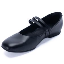 Ballerina Para Mujer Cuero Rafaela I Negro Hush Puppies