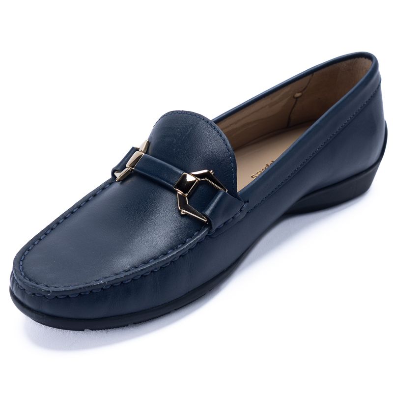 Mocasin-Para-Mujer-Cuero-Natalia-Azul-Hush-Puppies