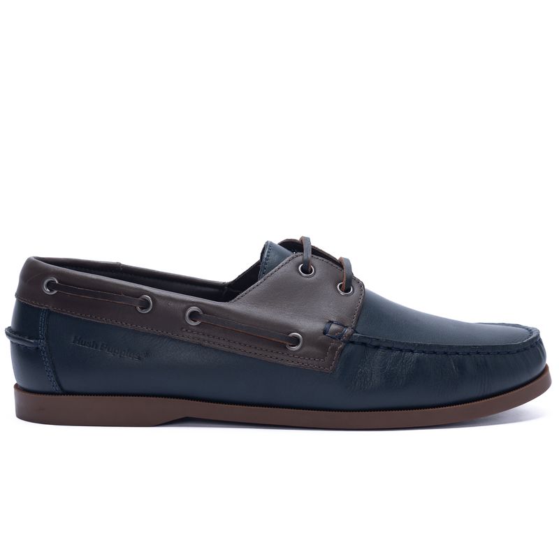 Mocasin-Para-Hombre-Cuero-Yatch-Azul-Hush-Puppies