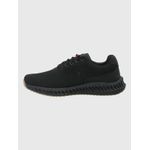 Zapatilla-Para-Hombre-Cuero-Poliester-Spinal-Knit-Lace-Negro-Hush-Puppies