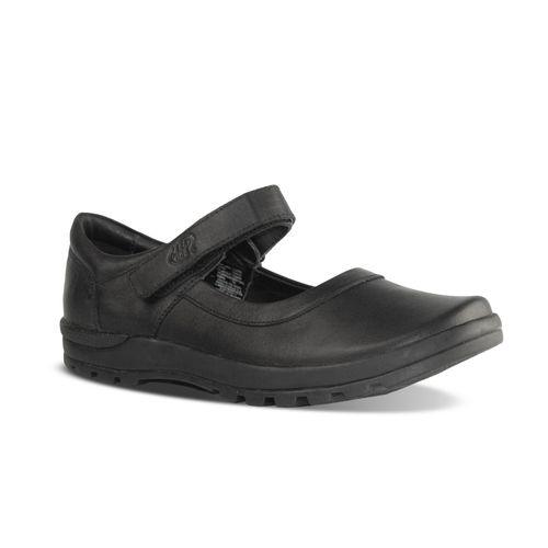 Zapato Escolar Clarita Negro Para Niña Hush Puppies