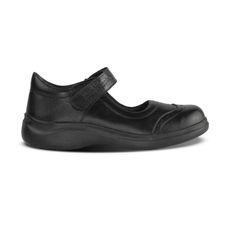 Zapato Escolar Tomasita Negro Para Niña Hush Puppies