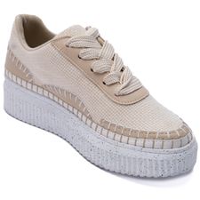 Zapatilla Para Mujer Textil Chloe Beige Hush Puppies