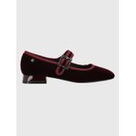 Zapato-Para-Mujer-Velvet-Hally-Burgundy-Hush-Puppies