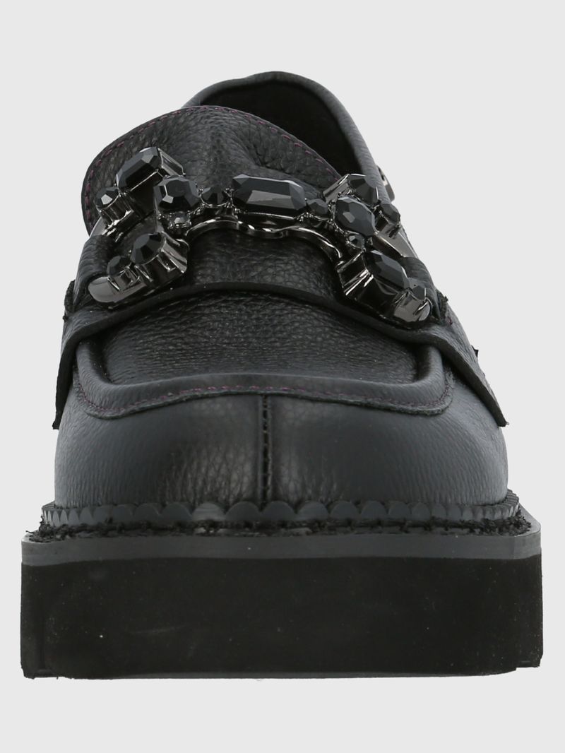 Mocasin-Para-Mujer-Cuero-Salone-Negro-Hush-Puppies