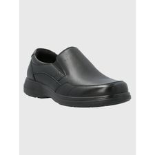 Slip On Para Hombre Cuero ALM Negro Hush Puppies