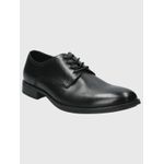 Zapato-Para-Hombre-Cuero-Rollo-Negro-Hush-Puppies