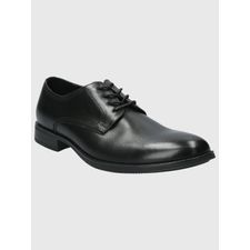 Zapato Para Hombre Cuero Rollo Negro Hush Puppies