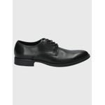 Zapato-Para-Hombre-Cuero-Rollo-Negro-Hush-Puppies