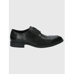 Zapato-Para-Hombre-Cuero-Rocko-Negro-Hush-Puppies