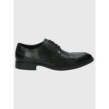 Zapato Para Hombre Cuero Rocko Negro Hush Puppies