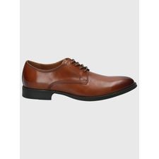 Zapato Para Hombre Cuero Rollo Marrón Hush Puppies