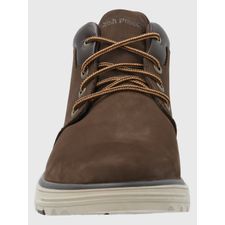 Botín Para Hombre Cuero William Marrón Oscuro Hush Puppies