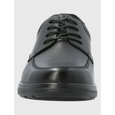Zapato Para Hombre Cuero Adrian Negro Hush Puppies