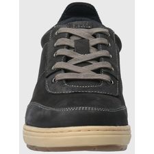 Zapatilla Para Hombre Cuero Draper Gris Oscuro Hush Puppies