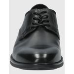 Zapato-Para-Hombre-Cuero-Rollo-Negro-Hush-Puppies