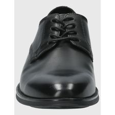 Zapato Para Hombre Cuero Rollo Negro Hush Puppies