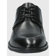 Zapato Para Hombre Cuero Rocko Negro Hush Puppies