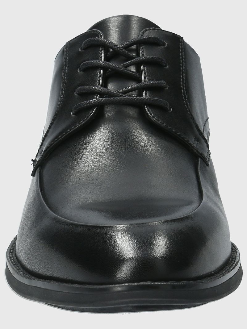 Zapato-Para-Hombre-Cuero-Rocko-Negro-Hush-Puppies
