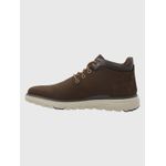 Botin-Para-Hombre-Cuero-William-Marron-Oscuro-Hush-Puppies