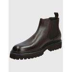 Botin-Para-Hombre-Cuero-Fort-Marron-Oscuro-Hush-Puppies