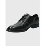 Zapato-Para-Hombre-Cuero-Rocko-Negro-Hush-Puppies