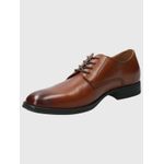 Zapato-Para-Hombre-Cuero-Rollo-Marron-Hush-Puppies