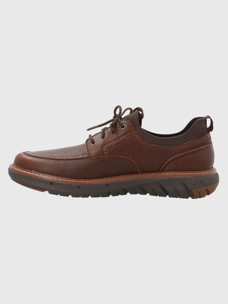 Zapatilla-Para-Hombre-Cuero-Smart-Laceup-Marron-Oscuro-Hush-Puppies