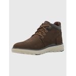 Botin-Para-Hombre-Cuero-William-Marron-Oscuro-Hush-Puppies