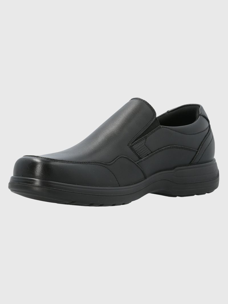 Slip-On-Para-Hombre-Cuero-ALM-Negro-Hush-Puppies