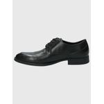Zapato-Para-Hombre-Cuero-Rocko-Negro-Hush-Puppies