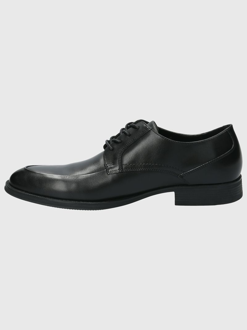Zapato-Para-Hombre-Cuero-Rocko-Negro-Hush-Puppies