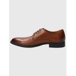 Zapato-Para-Hombre-Cuero-Rollo-Marron-Hush-Puppies