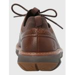 Zapatilla-Para-Hombre-Cuero-Smart-Laceup-Marron-Oscuro-Hush-Puppies