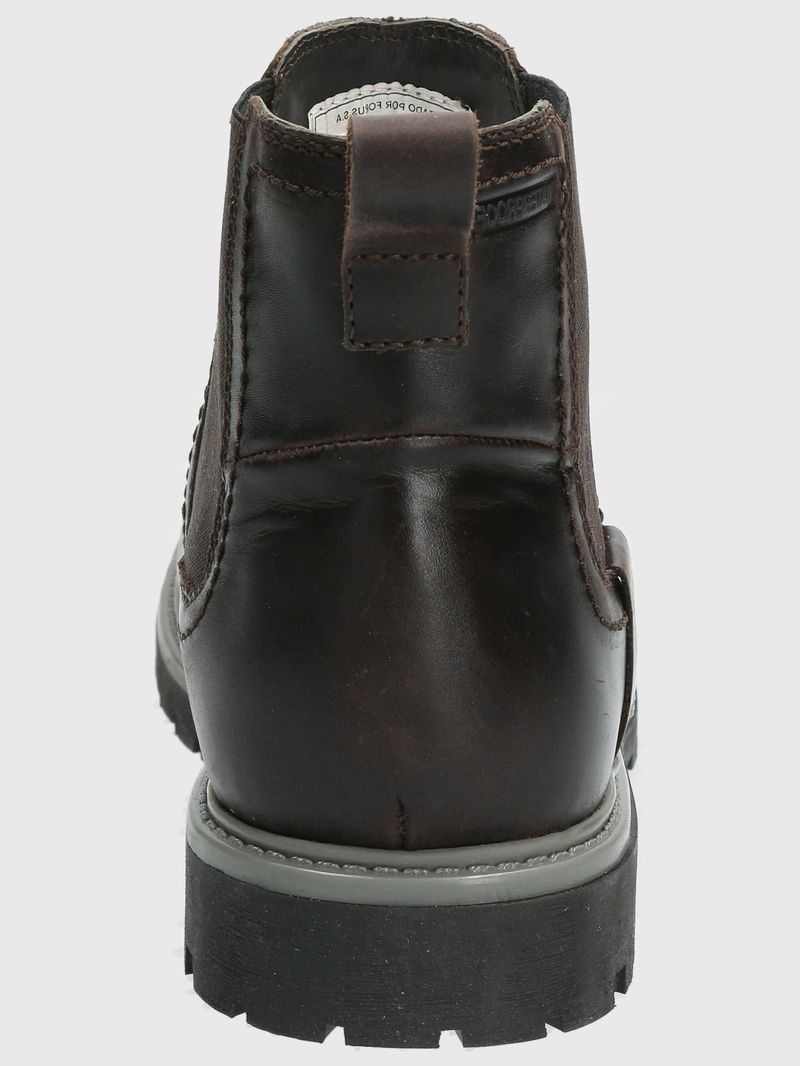 Botin-Para-Hombre-Cuero-Morgan-Marron-Oscuro-Hush-Puppies