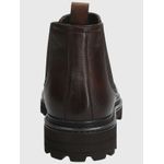 Botin-Para-Hombre-Cuero-Fort-Marron-Oscuro-Hush-Puppies