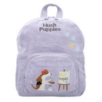 Mochila-Escolar-Para-Niña-Algodon-Pintor-Lila-Hush-Puppies