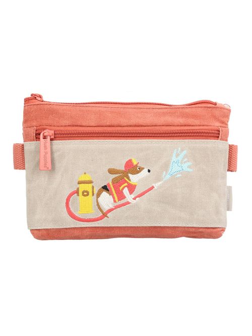 Cartuchera Escolar Para Niño Algodón Bombero Beige Hush Puppies