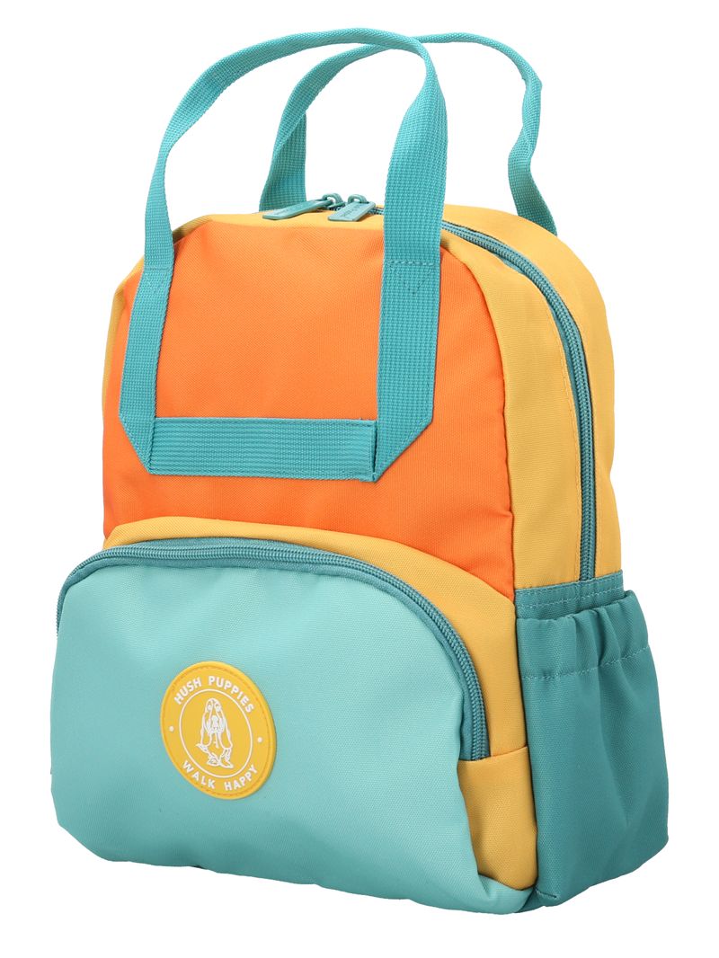 Mochila-Escolar-Para-Niño-Algodon-Color-Block-Multicolor-Hush-Puppies