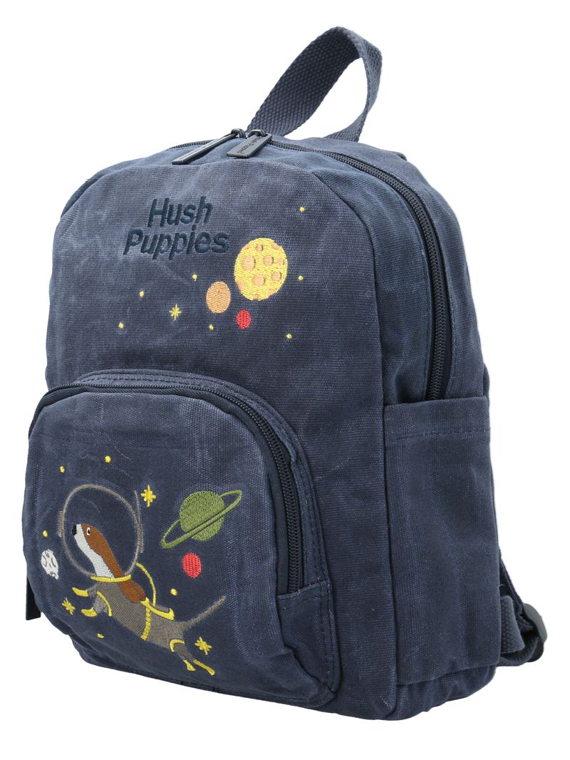 Mochila-Escolar-Para-Niño-Algodon-Astronauta-Azul-Hush-Puppies