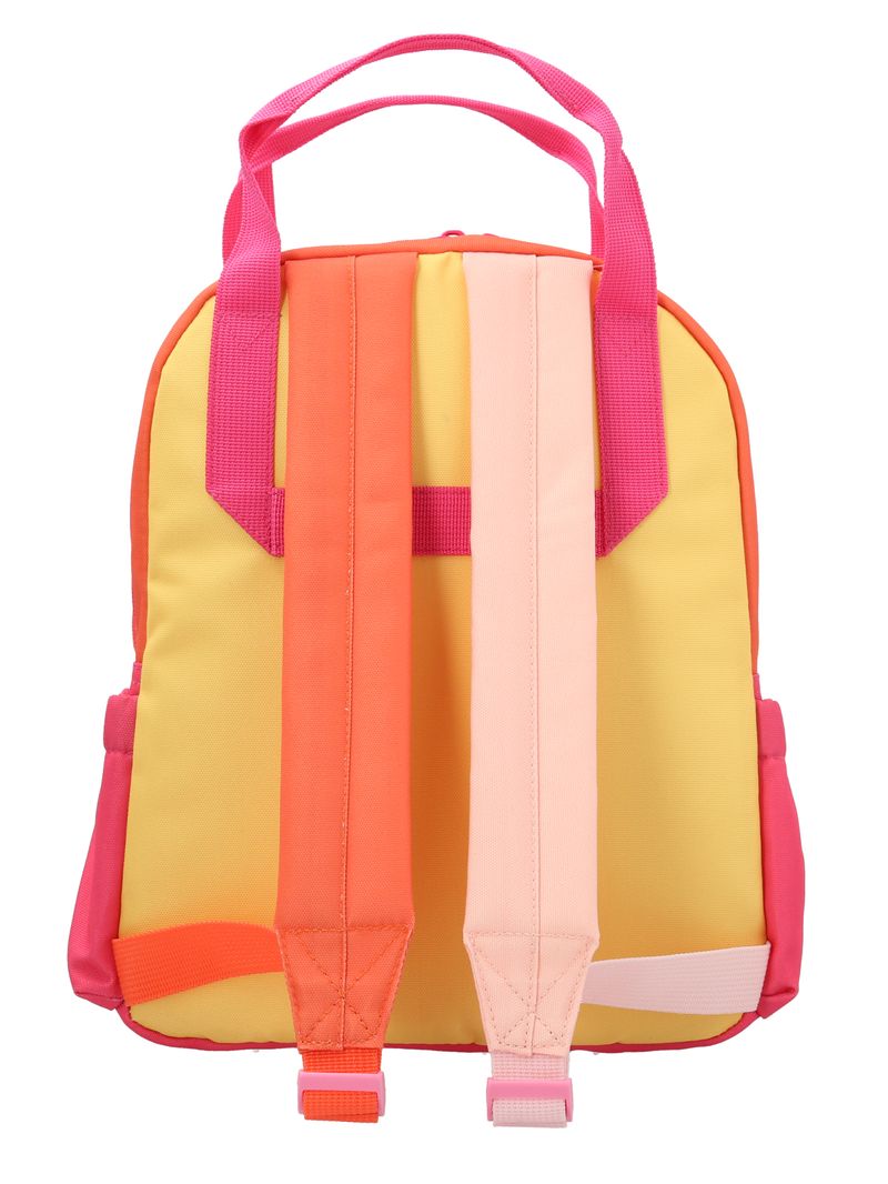 Mochila-Escolar-Para-Niña-Algodon-Color-Block-Multicolor-Hush-Puppies