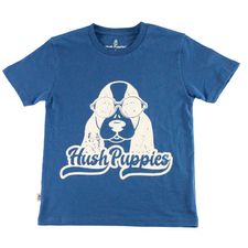 Polo Manga Corta Para Niño Algodón Polo St Mc Surf Azul Hush Puppies Kids