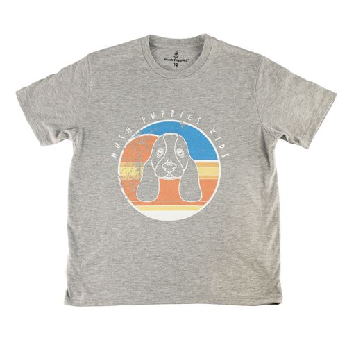 Polo Manga Corta Para Niño Algodón Polo St Mc Kids Gris Hush Puppies Kids