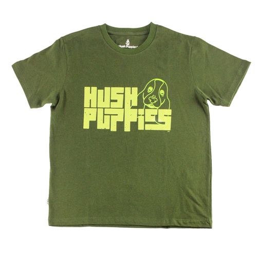 Polo Manga Corta Para Niño Algodón Polo Mc Dinosaurio Verde Hush Puppies Kids
